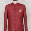 red linen solid jodhpuri suit 1598695220as1947370 1